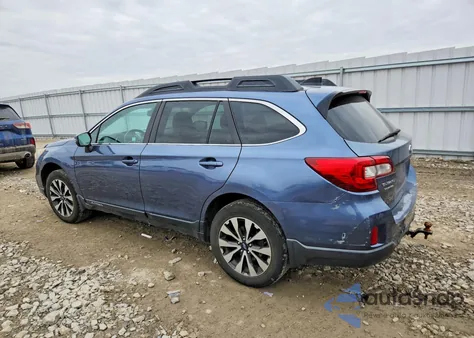 2016 Suba z USA, uszkodzony, nr VIN 4S4BSBLC2G3236982